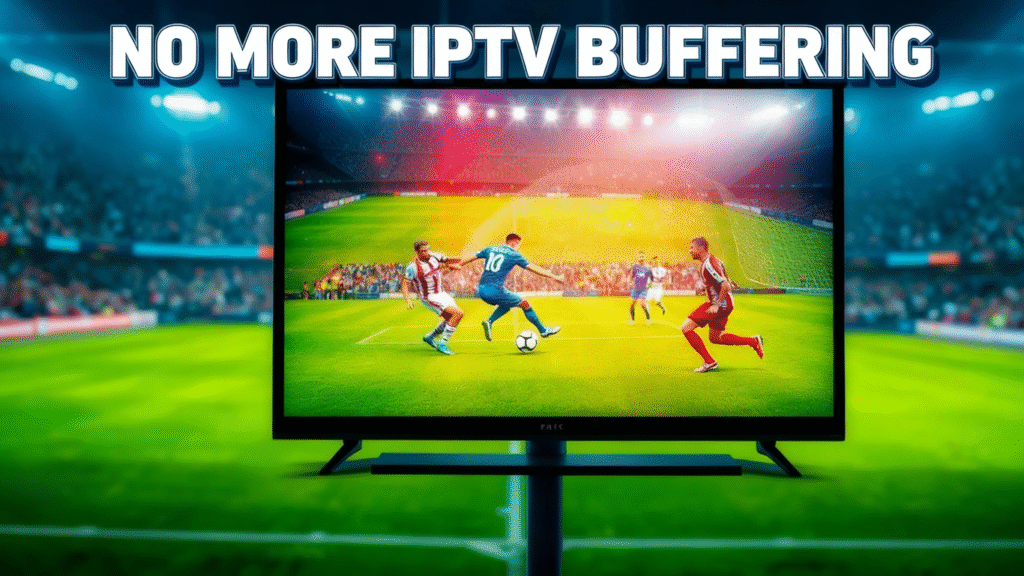 Seamless World Cup 2026 IPTV streaming on a TV.
