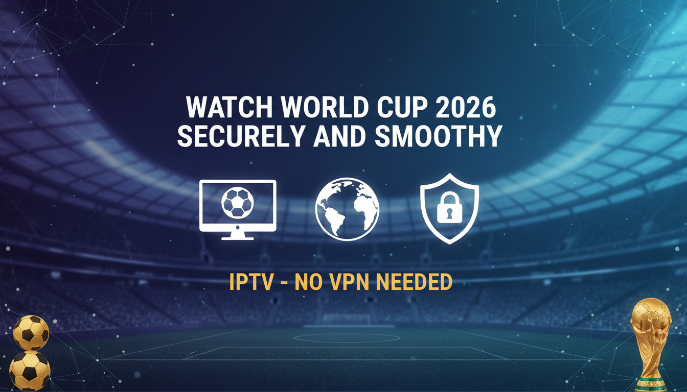 IPTV without VPN: Watch World Cup 2026 Securely and Smoothly