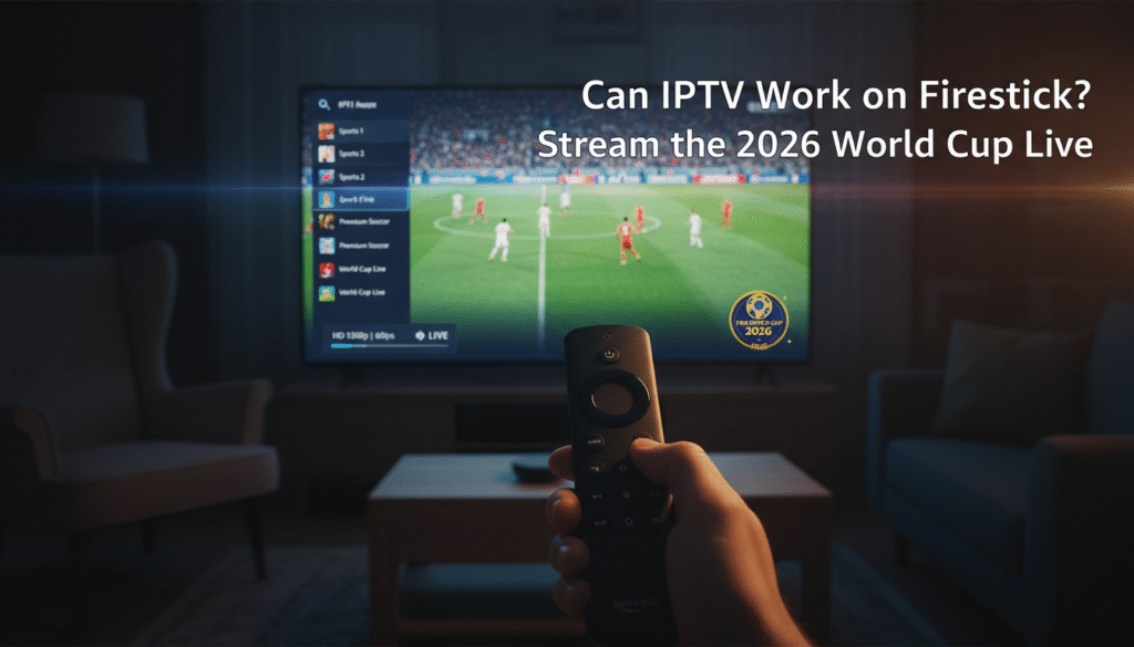 Can IPTV Work on Firestick? Stream the 2026 World Cup Live